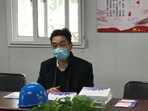 市建設局黨委書記、局長戴健赴房總集團市北32#地塊視察復工復產安